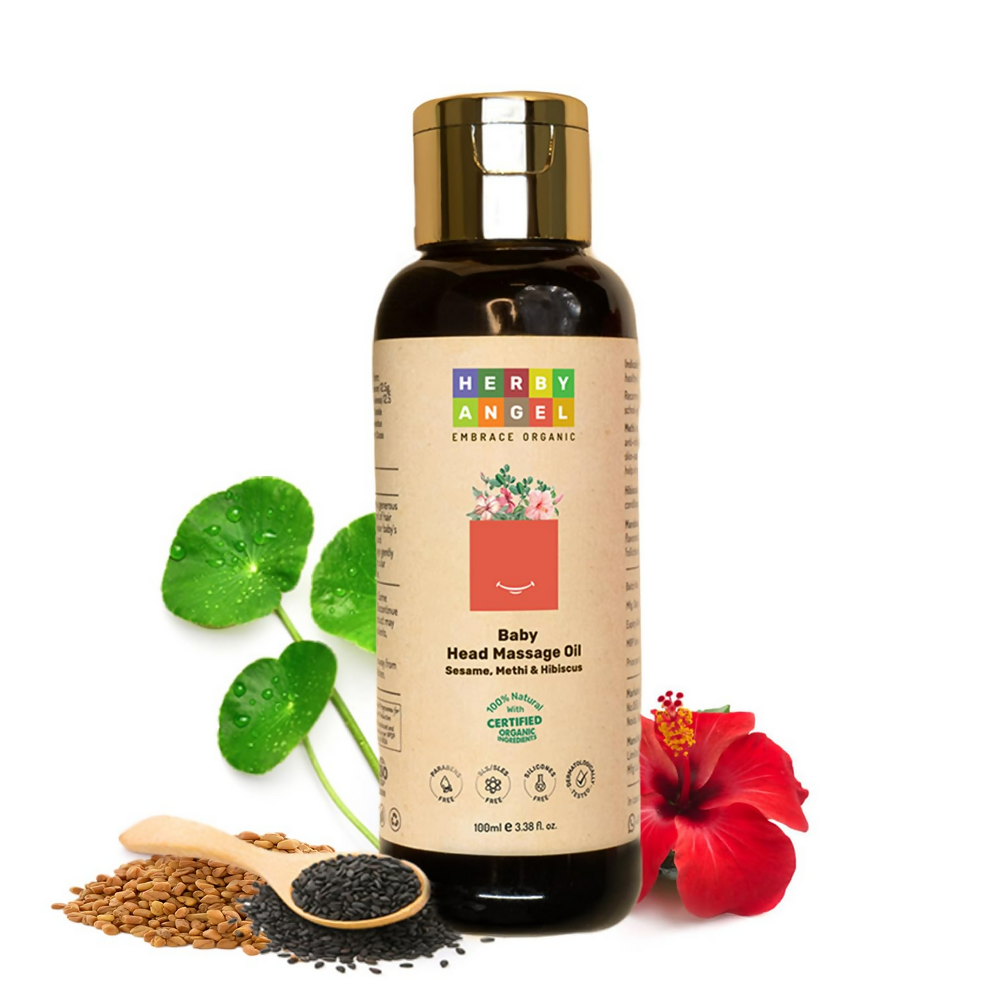Herby Angel Head Massage Oil For Babies And Kids