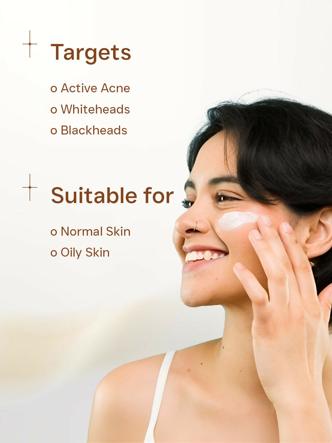 Flawora Anti-Grey Hair Serum For Reversing Grey Hair and Anti Acne Serum to reduce Blackheads and Open Pores