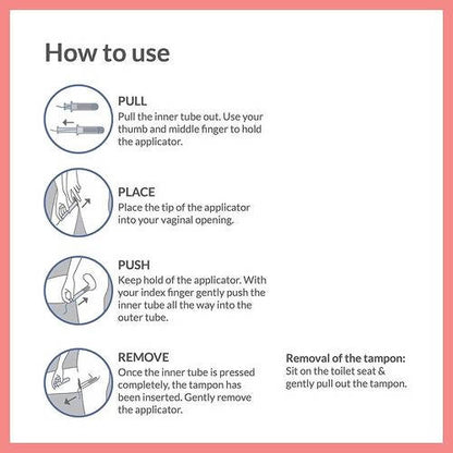 Sirona Super Plus Heavy Flow Applicator Tampons