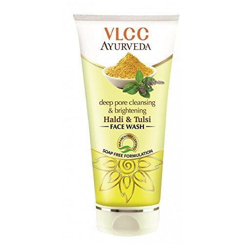 Buy VLCC Deep Pore Cleansing & Brightening Haldi & Tulsi Face Wash from DrMediCart, Ship from India to USA