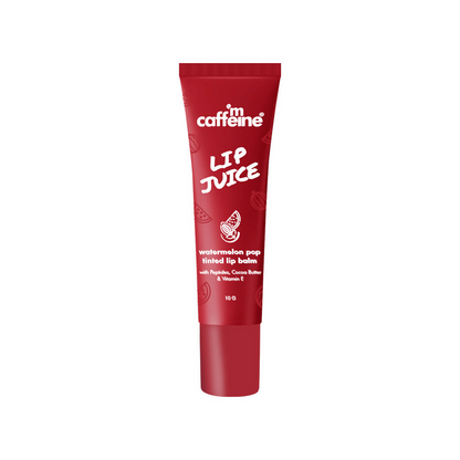 mCaffeine Lip Juice Tinted Lip Balm - Watermelon Pop