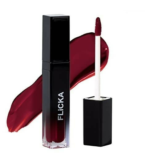 FLiCKA Set and Attack Liquid Matte Lipstick 05 Dream Castle - Maroon