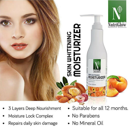 NutriGlow Advanced Organics Skin Whitening Moisturizer SPF 15