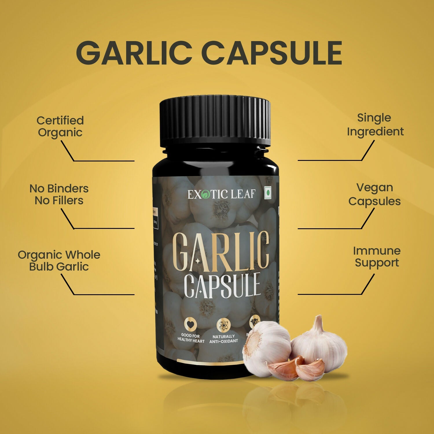 Exotic Leaf Garlic Capsules