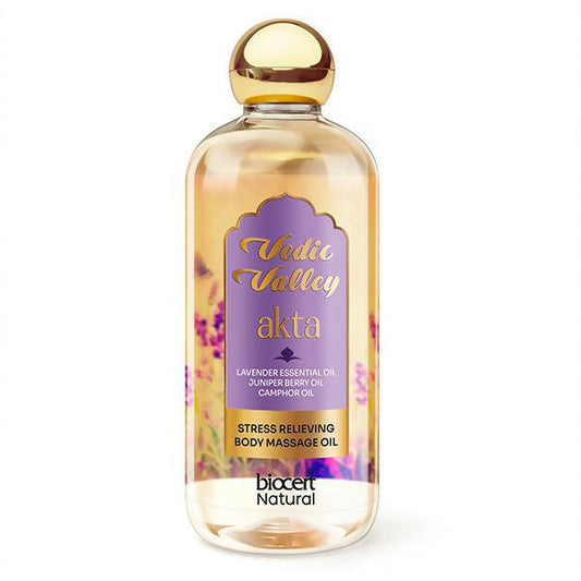 Vedic Valley Stress Relieving Lavender Body Massage Oil - DrMediCart
