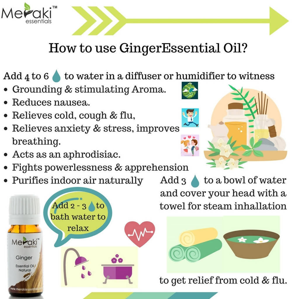 Meraki Essentials Ginger Essential Oil
