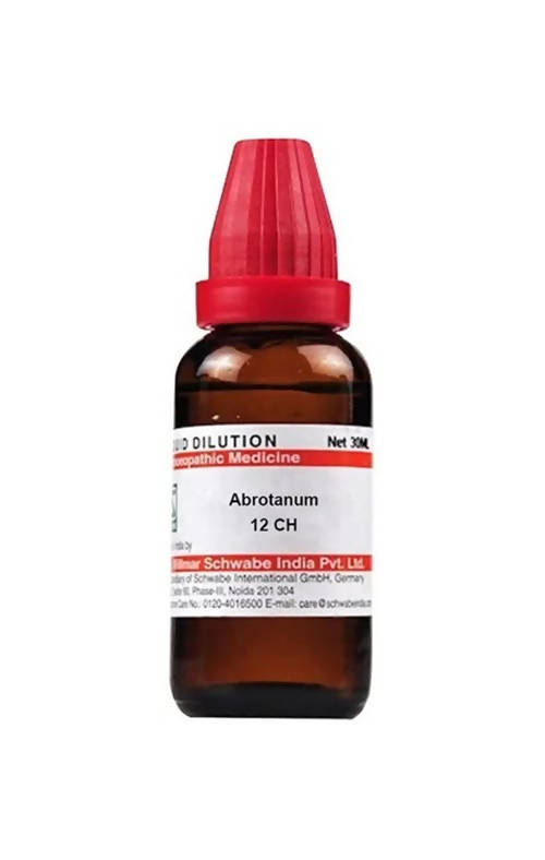Buy Dr. Willmar Schwabe India Abrotanum Dilution from DrMediCart, Ship from India to USA