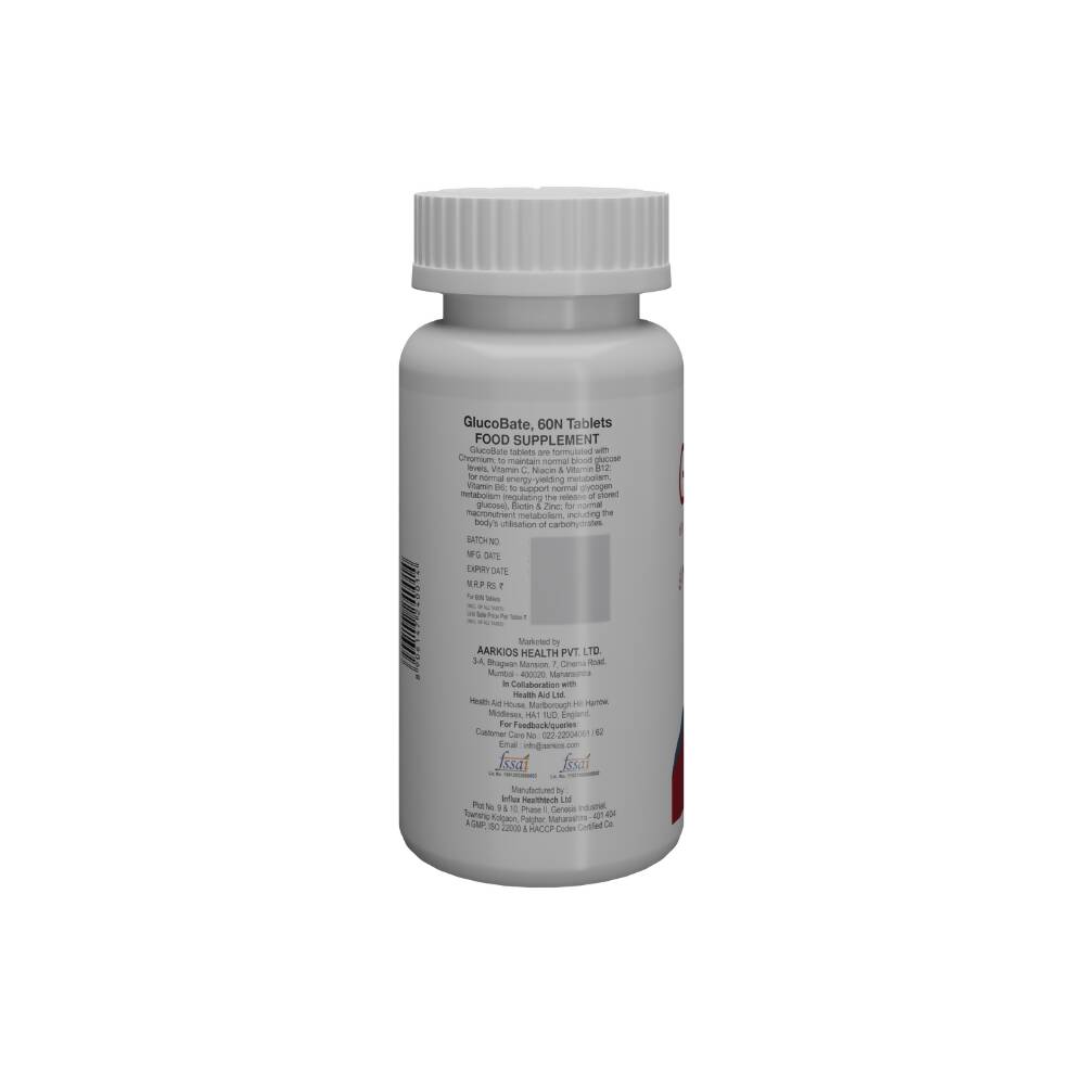 HealthAid GlucoBate Tablets