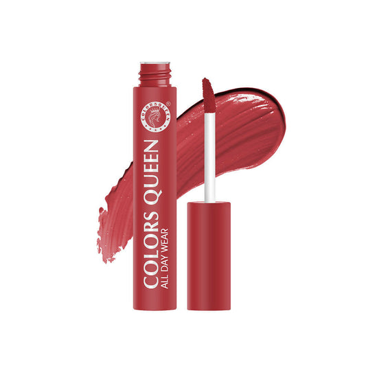Colors Queen All Day Wear Liquid Lipstick - Coral Camp