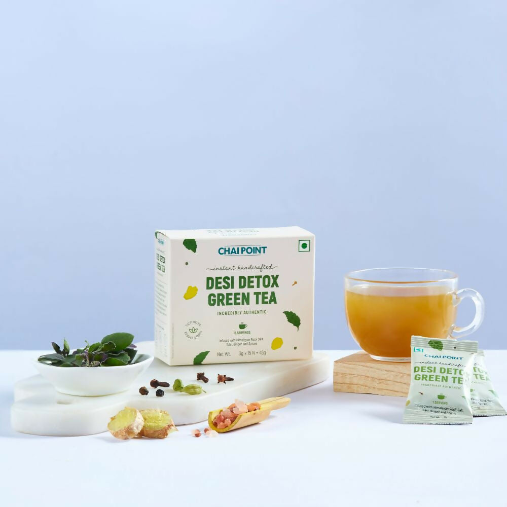 Chai Point Desi Detox Green Instant Tea