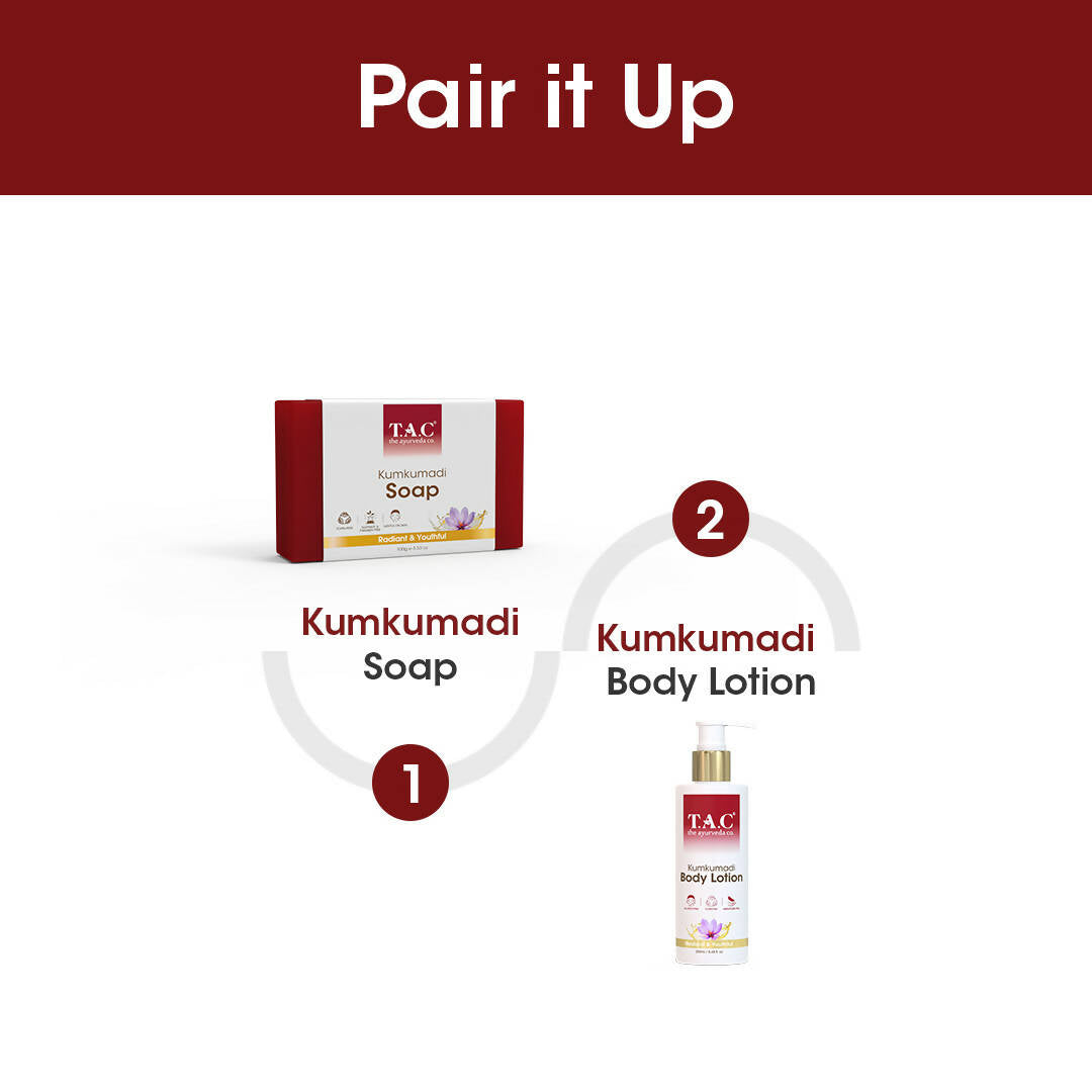 TAC - The Ayurveda Co. Kumkumadi Soap - DrMediCart