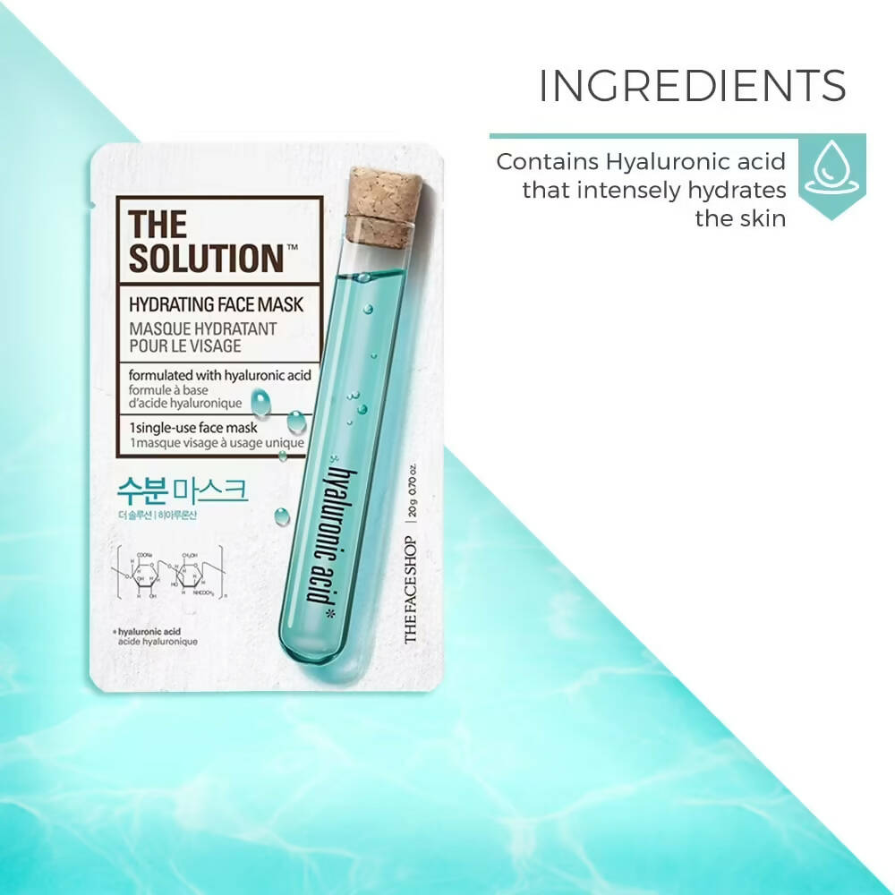 The Face Shop The Solution Hydrating Face Mask - DrMediCart