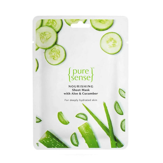 Buy PureSense Nourishing Sheet Mask with Aloe Vera & Cucumber from DrMediCart, Ship from India to USA