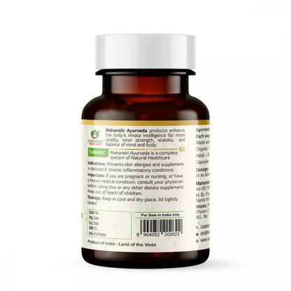 maharishi ayurveda organic turmeric capsules