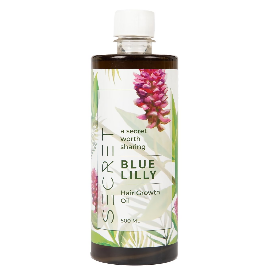 The Secret Hair Care Blue Lilly Hair Oil