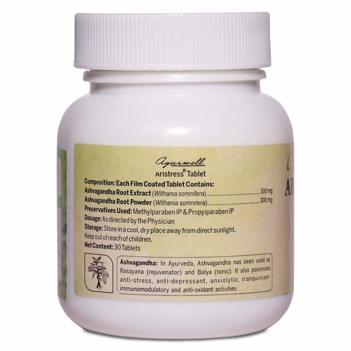 Amarantha Ayurvedic Aristress Tablet