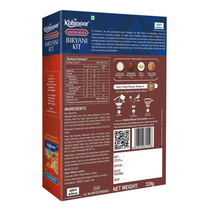 Kohinoor Authentic Hyderabadi Biryani Kit