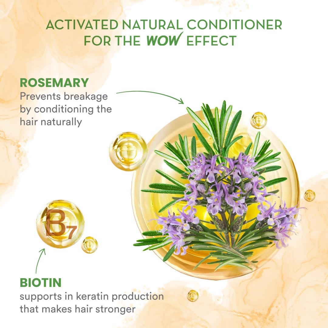 Wow Skin Science Rosemary With Biotin Anti Hair Fall Conditioner - Drmedicart