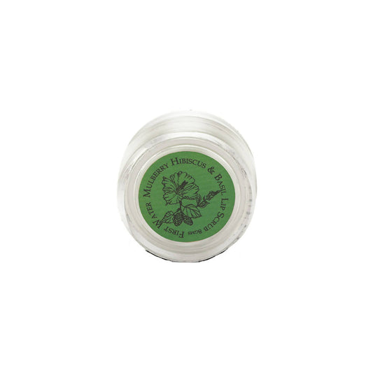 First Water Mulberry Hibiscus And Basil Lip Scrub