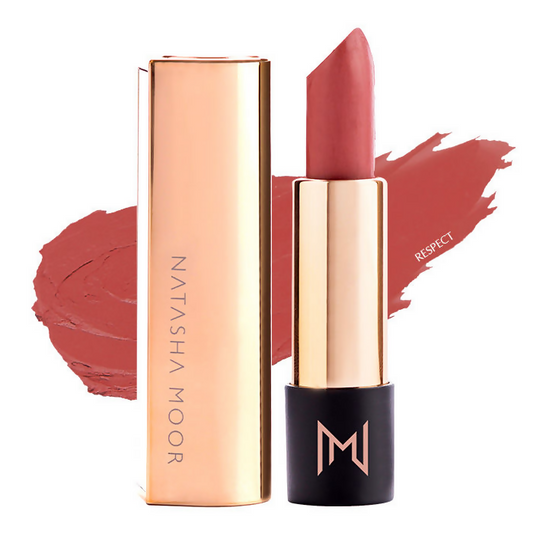 Natasha Moor Silk Suede Lipstick - Respect
