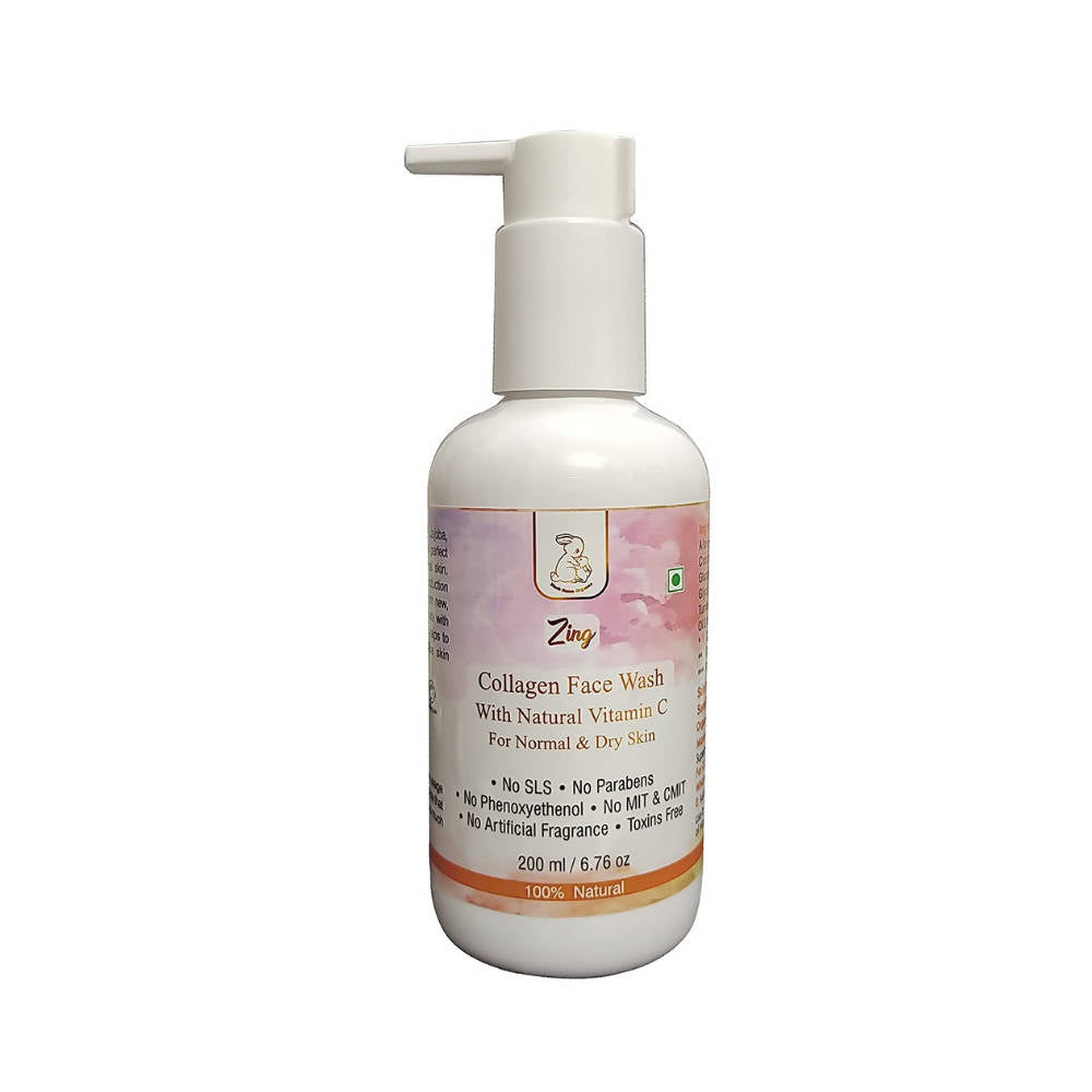 Blush Bunny Organies Zing Collagen Face Wash