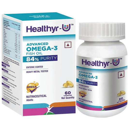 Buy Healthyr-U Advanced Omega 3 Fish Oil Capsules from DrMediCart, Ship from India to USA