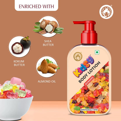 Mom & World Kidsy Gummies Moisturising Body Lotion