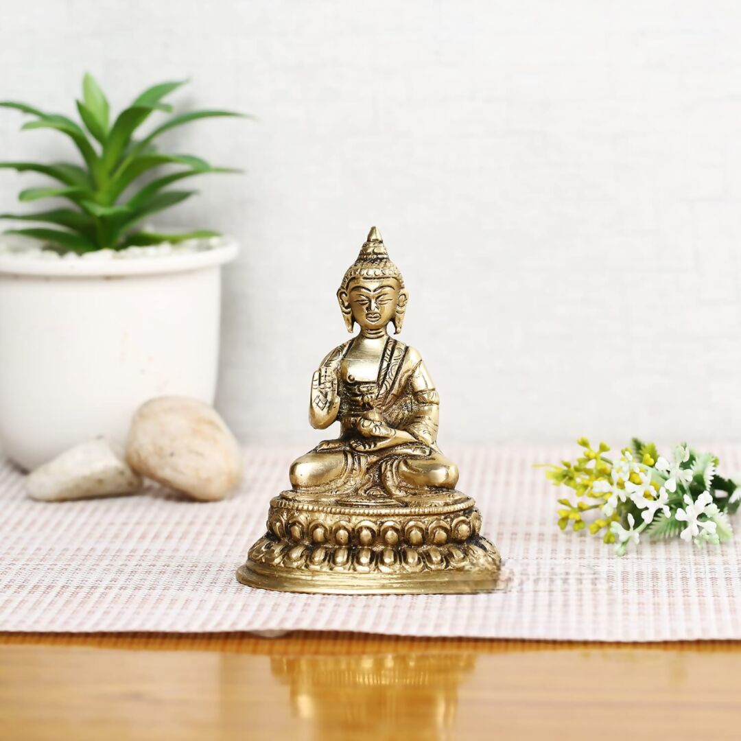 Buy Collectible India Small Lord Blessing Buddha Idol