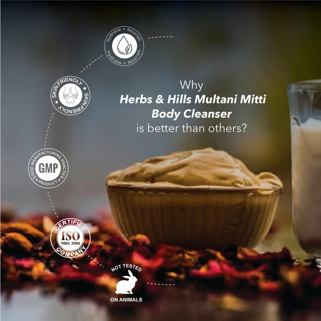 Herbs & Hills Multani Mitti Body Cleanser