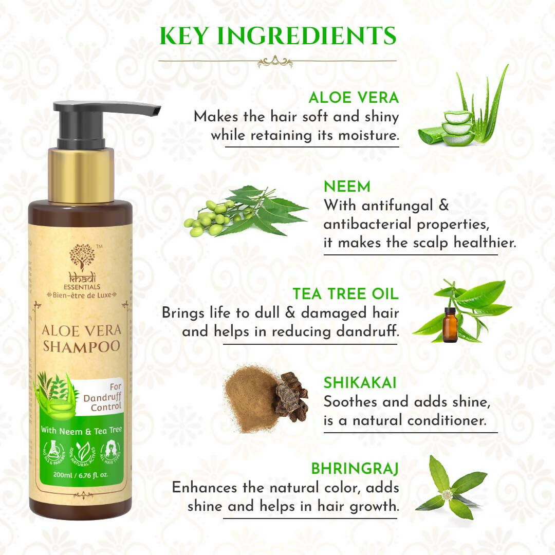 Khadi Essentials Aloe Vera Shampoo
