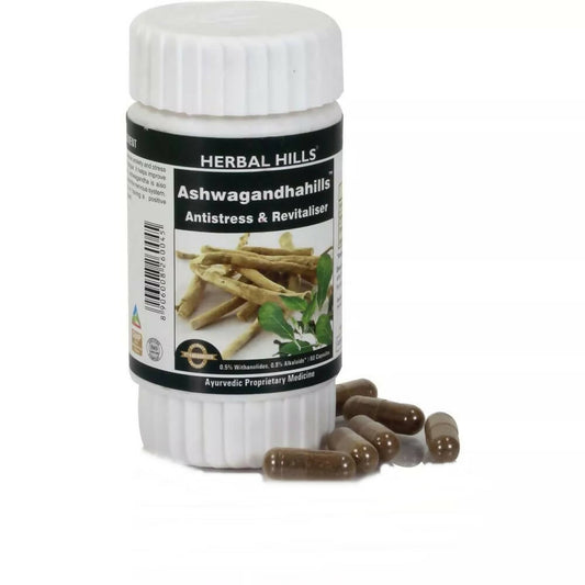 Buy Herbal Hills Ashwagandhahills Capsules from DrMediCart, Ship from India to USA
