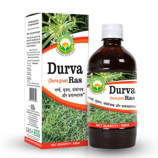 Buy Basic Ayurveda Durva (Durva Grass) Ras from DrMediCart, Ship from India to USA