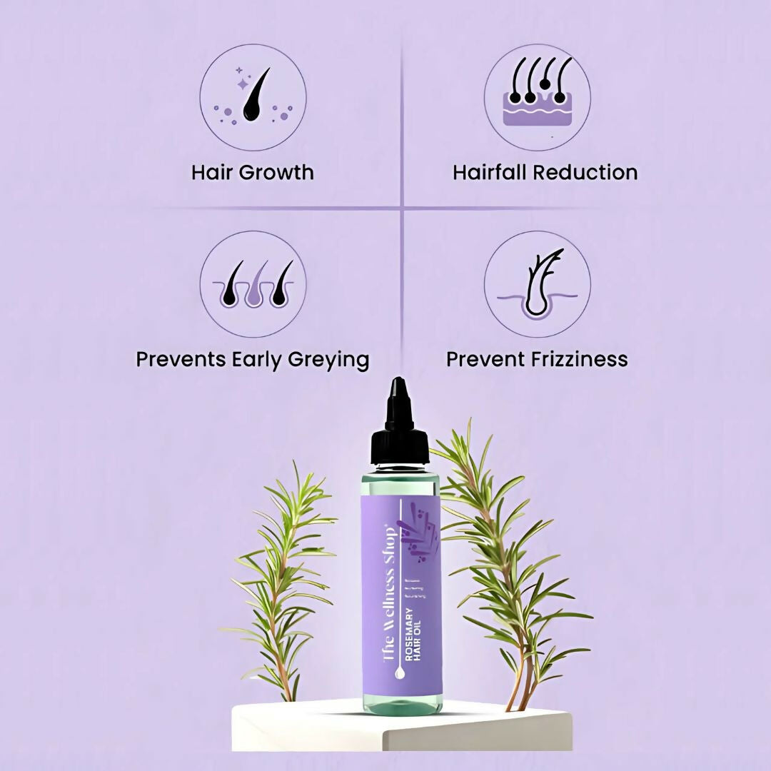 The Wellness Shop Rosemary Hair Oil