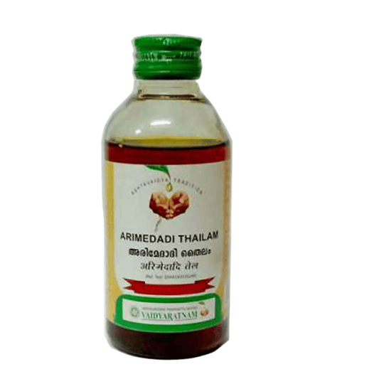 Buy Vaidyaratnam Arimedadi Tailam from DrMediCart, Ship from India to USA