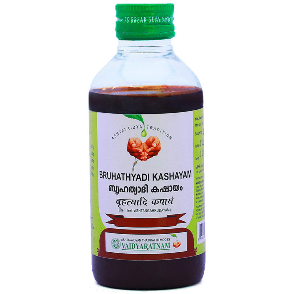 Vaidyaratnam Bruhathyadi Kashayam / Brihatyadi Kashayam - Drmedicart