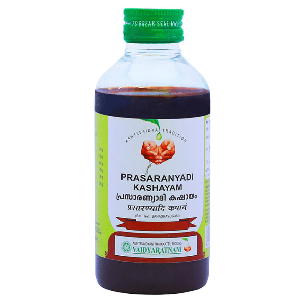 Vaidyaratnam Prasaranyadi Kashayam - Drmedicart