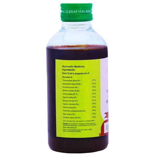 Buy Vaidyaratnam Thikthakam Kashayam from DrMediCart, Ship from India to USA