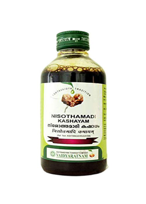 Buy Vaidyaratnam Nisothamadi Kashayam from DrMediCart, Ship from India to USA
