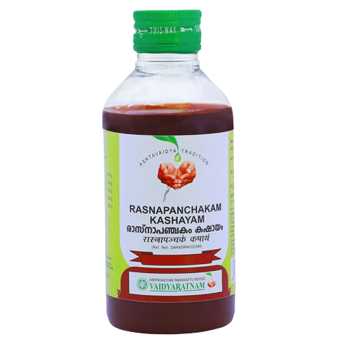 Buy Vaidyaratnam Rasnapanchakam Kashayam from DrMediCart, Ship from India to USA