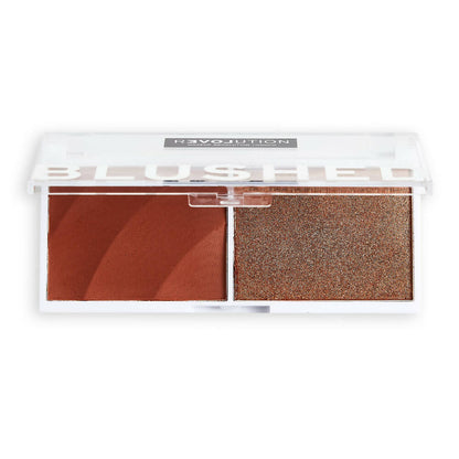Revolution Relove Colour Play Blushed Duo - Baby