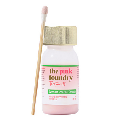 The Pink Foundry Acne Spot Corrector With Salicylic Acid For Active Acne Blackheads & Whiteheads