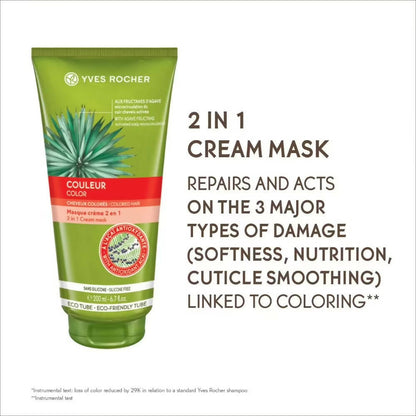 Yves Rocher Color 2 In 1 Cream Mask - DrMediCart