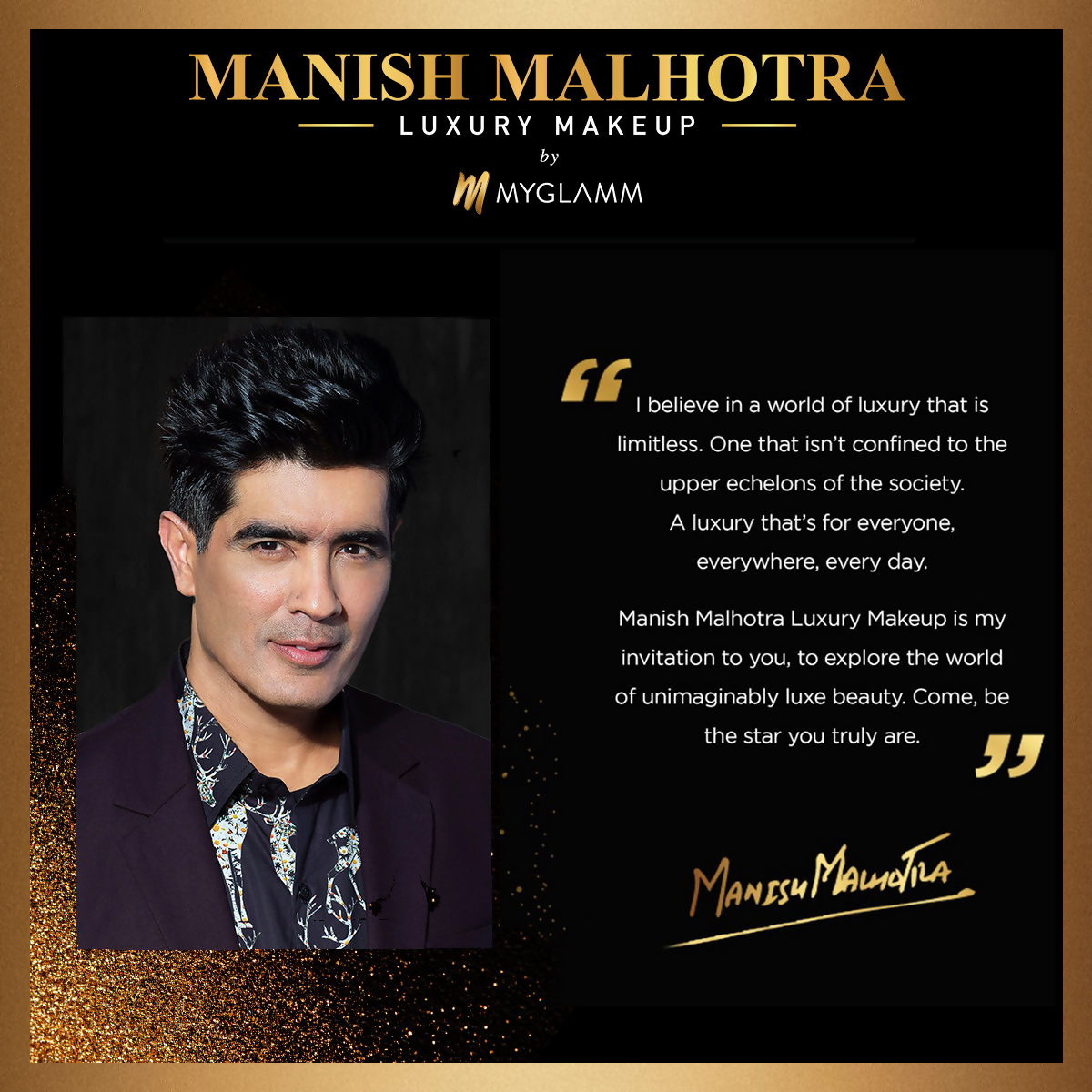 MyGlamm Manish Malhotra Beauty Skin Awakening Foundation - Cool Mocha