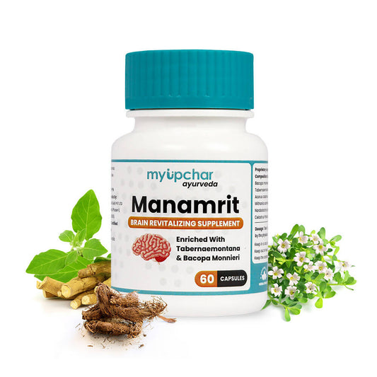myUpchar Ayurveda Manamrit Brain Revitalizer Capsules