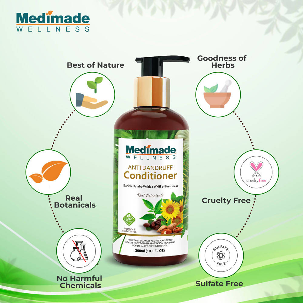 Medimade Wellness Anti Dandruff Hair Conditioner - DrMediCart