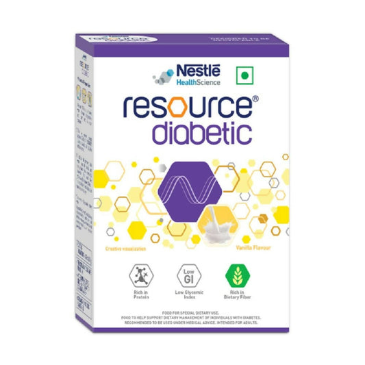 Buy Nestle Resource Diabetic Protein Powder - Vanilla Flavor from DrMediCart, Ship from India to USA
