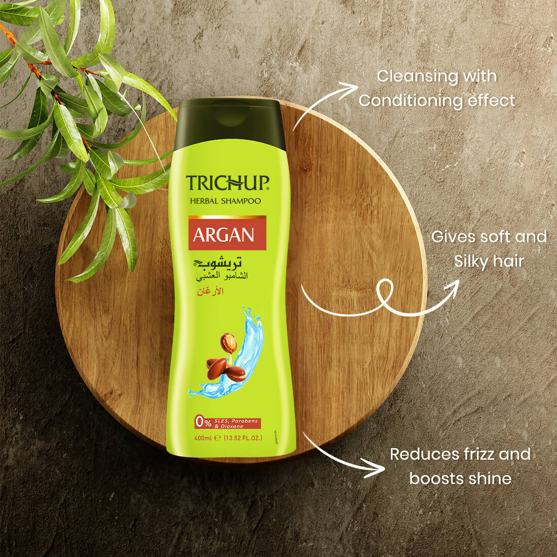 Vasu Healthcare Trichup Argan Herbal Shampoo - Drmedicart