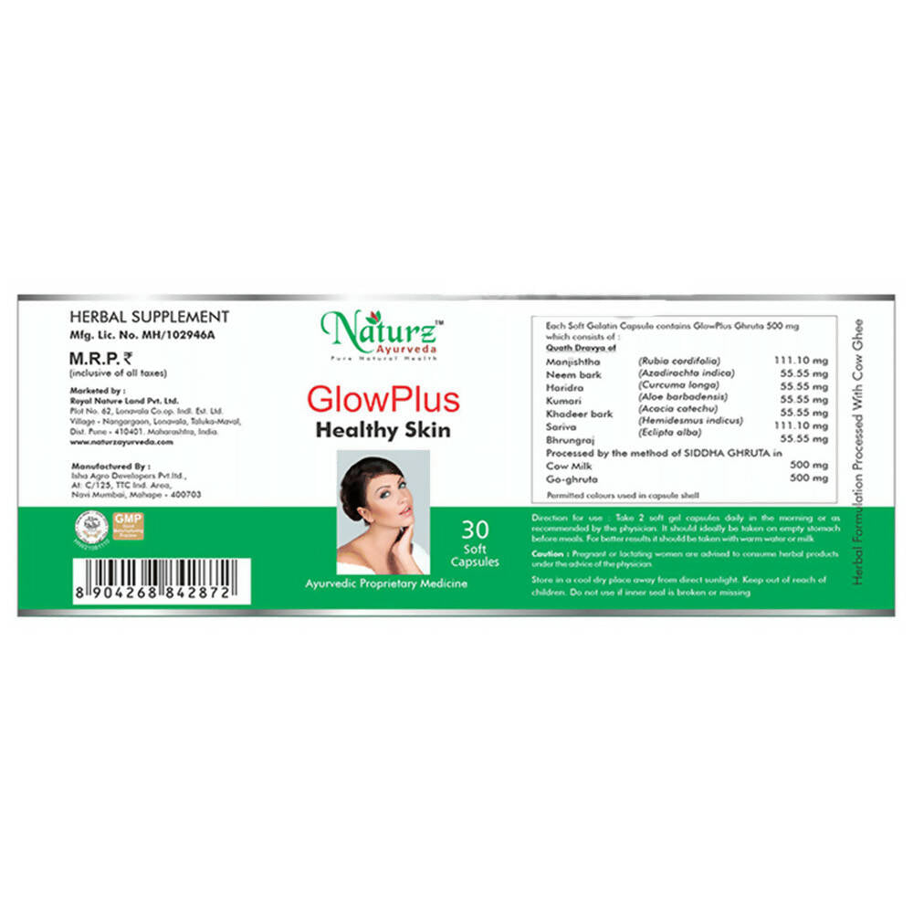 Naturz Ayurveda Glow Plus Capsules