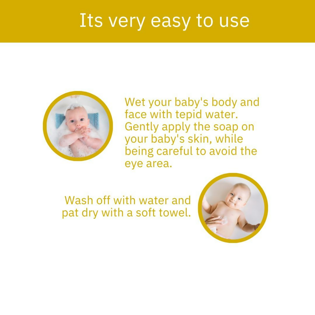 Earthbaby Natural Handmade Milk & Sandal Bath Soap
