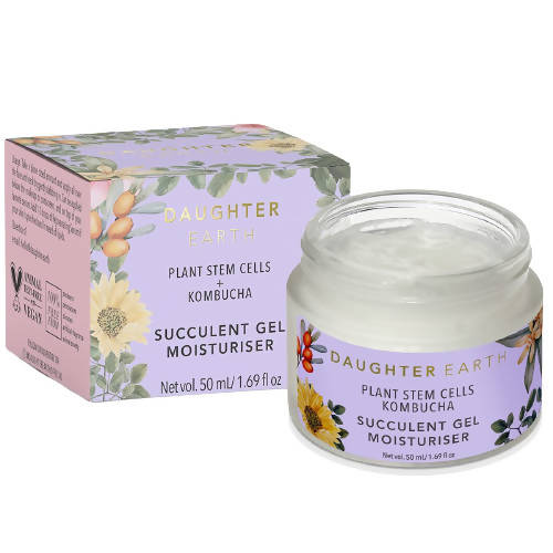 Buy Daughter Earth Succulent Gel Moisturiser With Kombucha Essence and Plant Stem Cells from DrMediCart, Ship from India to USA